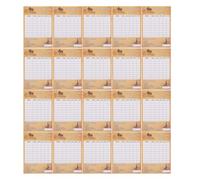 Hoement 30pcs Wine Tasting Scorecards Professional Assessment Cards for Parties and Collectors Comparison Checklist Templates with Elegant Design for Wine Lovers and