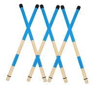 Hoement 3pairs Drum Drum Brush for Students Adults Beginners Percussion Instrument Accessories