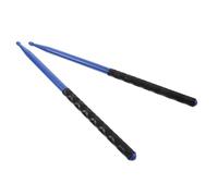 Hoement 3pairs Nylon Drum Sticks Non-skid Covers Bass Drumsticks for Adults Beginners Practice Drumsticks for Drum Jazz Electronic