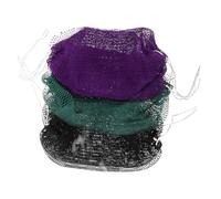 Hoement 3pcs African Exfoliating Net Body Scrub Towels for Shower Quick-Dry Back Scrubber Bath Washing Towels with Open Woven Design for Deep Dead Skin Removal and Radiant Skin