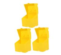 Hoement 3pcs Cheese Slice Storage Box with Sealing Lid for Fridge Compact Food-grade Container for Bacon and Cheese Preservation Kitchen Organizer for Freshness Maintenance