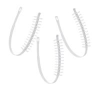 Hoement 3pcs Cleaning Brush Washer Machine Cleaner Brush Rolling Washing Machine Accessory Washer Drum Cleaning Tools White