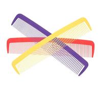 Hoement 3pcs Giant Hair Styling Combs Wide Tooth Plastic Big Comb Prank Props for Halloween Carnival Themed Gatherings Easy to Carry Unique Design for Men and Women