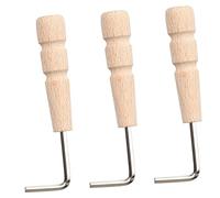 Hoement 3pcs Guitar Truss Rod Adjustment Wrench Guitar Tuning Tool Accessory Wrench Metal Easy Use