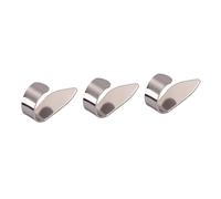 Hoement 3pcs La03b Guitar Thumb Picks Ukulele Picks Ultra-thin Comfortable Durable Perfect for Collectors