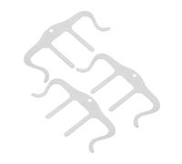 Hoement 3pcs Metal Music Page Clips Silver Music Book Holders Essential for Piano Guitar Musicians Strong Grip for Sheet Notebooks