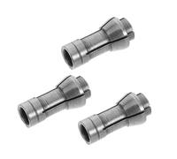 Hoement 3pcs Pneumatic Die Grinder Collet Set Precision Clamping Rotary Tool Accessories for Jewelry Engraving and Fine Work Wear Resistant Durable Chuck Kit with High Torque for Efficient