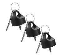 Hoement 3pcs Power Wheelchair Key Replacement for Electric Mobility Scooter Accessories Lightweight Ignition Switch Spare Parts with Easy-grip Design for Seniors Enhanced Security and