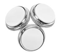 Hoement 3pcs Small Trumpet Valve Caps White Shell Finger Buttons Replacement for Trumpet Accessories Sturdy Valve Button Caps Comfortable to Hold Design