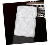 Hoement 3pcs Transparent Lighter Protective Case Cover High Clarity Plastic Sleeves with Secure Snug Fit Enhanced Storage Box Protector Compatible for Zippo