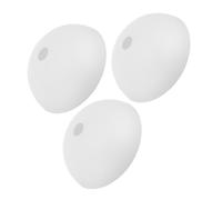 Hoement 3pcs White Plastic Lamp Shades for Floor Lamps Replacement Globe Bowl Light Covers for Pendant Fan Wall Sconce Chandeliers Cozy Warm Light Diffusion Home