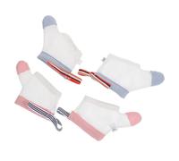 Hoement 3sets Stop Sucking Thumb Baby Finger Sucking Gloves Infants Thumb Breathable Mesh Adjustable Size Safe for Baby 2pairs*3
