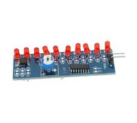 Hoement 4 Sets Water Flowing Light DIY Kit Electronic Components Soldering Practice Portable Lightweight for Teaching and Creative Circuit Assembly