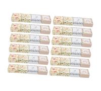 Hoement 40Pcs Handmade Soap Boxes DIY Kraft Paper Soap Packaging Cases for Birthday Party Wraps Easy to Assemble for Home and Business Use