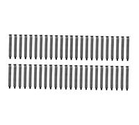 Hoement 40pcs Metal Mesh Pci Slot Cover for Gaming Case Chassis Bits Block Cooling Fan Blanking Plate Easy Install Clean Suitable for Matx Atx