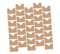 Hoement 40Pcs Paper Frame Corner Protectors for Photos and Picture Frames, Scrapbook and Cross Stitch Edge Guards, Cardboard Photo Album Corner Guards for Shipping and Moving