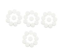 Hoement 40pcs Silicone Flute Plugs Open Hole Key for Flute Reusable and Portable Sound Hole Plugs for All for Practice and Performance