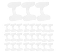 Hoement 40pcs Waterproof Cord Labels Tags, Wire Labels Tags, Nylon Self-Adhesive White, Strong Adhesion, Tear Resistant, for Computer Cables and Wire Troubleshooting, Maintenance