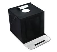 Hoement 40x40cm Mini Photography Light Box Tent, Portable Photo Shooting Soft Light Cube with Foldable Design for Product and Jewelry Photography, Professional Photo Studio Lighting