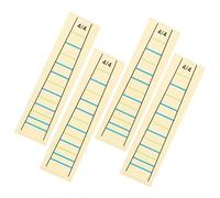 Hoement 4pcs Beginners Violin Stickers Fretboard Sticker Indicators Violin Supplies Easy to Learn
