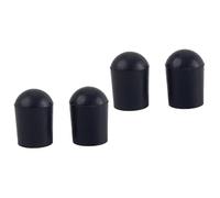 Hoement 4pcs Cello Endpin Cap Protective Case Non-slip Mat Cello Tail Pin Holder
