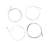 Hoement 4pcs Cello Instrumentalist Supply Stainless Steel Cello Strings Easy Install Use