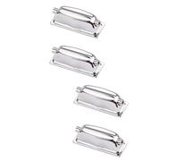 Hoement 4pcs Drum Accessories Snare Drum Lug Connector Double-end Lugs for Hooks