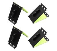 Hoement 4pcs Guitar String Cleaner Cloth Set for Acoustic, Electric, Bass Ukulele - Microfiber Polishing Cloths for Guitar Fingerboard Rub and String Cleaning Maintenance