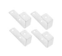 Hoement 4pcs Heavy Duty Iron J Hooks for Bunk Bed Ladder Multifunctional and Space-Saving Bed Hooks for Hanging for Loft and Storage Use