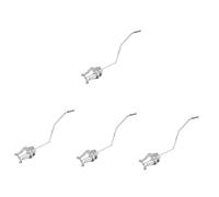 Hoement 4pcs Marching Music Stand Clamp-lyre Clarinet Sheet Music Clips French Horn Clip Practical Sheet Rack Holder Trumpet Accessories for Wind Traveling Instrument