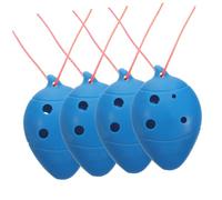 Hoement 4pcs Mini Ocarina for Boys and Girls Boy Girl's Music Instrument Beginner's Practice Ocarina Instrument