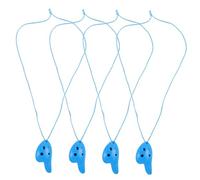 Hoement 4Pcs Ocarina for Beginners Music Instrument for Easy to Learn for Young Musicians Safe and Satisfying Playing Experience