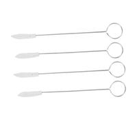 Hoement 4pcs Piano Tuning Tools High Voice Mute Kit Piano Tuning Treble Mute Clamp and Repair and Teaching Performances