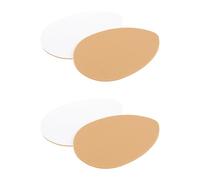 Hoement 4pcs Silicone Anti-Skid Foot Cushions for Forefoot Support with Wear-Resistant, Silent Walking Feature, Comfortable Metatarsal Support Suitable for Standing and High-Intensity