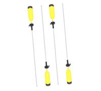 Hoement 4pcs Washing Machine Base Replacement Parts Washers Washing Machine Stabilizer Rods