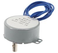 Hoement 4w Synchronous Motor Ac Low Consumption Iron Material Ccw Cw Rotation 5-6 Revolutions Per Minute Suitable for Ventilation Mechanism and Display Stands
