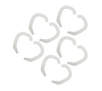 Hoement 5 Pairs Kids Auricle Support Ear Corrector Silicone Soft Ear Fixer for Protruding and Deformed White Comfortable Protector for Children