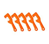 Hoement 5 pcs Paint Bucket Opener Wrench Strong Plastic Hand Tool for Paint and Container Lids Multifunctional Manual Opener for DIY Industrial and Kitchen Use