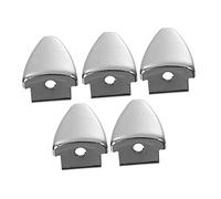 Hoement 5 Pieces Silver Zinc Alloy Drum Lug Ear Hooks Triangle Shape Drum Connector Replacement Parts Strong Enough