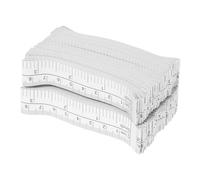 Hoement 50 Pcs Disposable Dual Sided Paper Tape Measure Accurate Wound Measurement Tool Portable Body and Tailor Ruler for Sewing Craft Home Improvement
