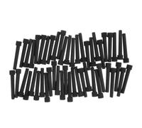 Hoement 50pcs 50mm Lamp Twist Knob Replacement Set Plastic Light Switch Handles for Table Lamp Socket Repair and Maintenance Turner and Light Bulb Switch Accessories for Home Use