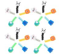 Hoement 50pcs Cartoon Animal Cable Protectors USB Charging Cord Covers for Wire Protection Dinosaur Panda Cat Star Bear Mix Color Random Random Color