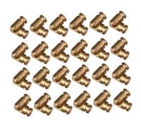Hoement 50Pcs Copper Spring Hinges Self-Closing Cylindrical Duty Box Hinges for Jewelry Cases with Screws Yellow Metal Hardware