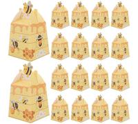Hoement 50pcs Elegant European Style Candy Boxes with Hollowout Patterns Cardboard Favor Boxes for Weddings Showers Birthdays and Party Celebrations Decorative Keepsake Treat Containers