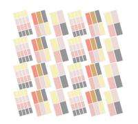 Hoement 520pcs Waterproof Sticky Labels Writable Stickers with Self-Adhesive Sticker Material for Classification for Home and Housewarming Organisation