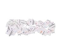 Hoement 57pcs Beginner Guitar Chord Learning Cards Portable Instructional Poster with Extensive Chord Diagrams for Practice and Music Lessons