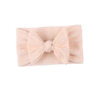 Hoement 5pcs Boy Girl Headband Headband Bowknot Hair Accessories for Girls Easy to Wear Remove for Shower Birthday Party Family Photo Flesh Grey