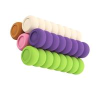 Hoement 5pcs Door Handle Covers Protector Spiral Design Eva Material with Easy Cleaning Feature, Can Be Easily Attached to Smooth Surfaces for Home Safety and Door Knob Protection