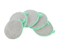 Hoement 5pcs Dual-Sided Soft Scrub Sponges for Kitchen Cleaning, High Efficiency Dish and Pot Washing Sponge Pads, Non-Scratch Kitchen Scrubbing Cloth for Household Use