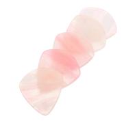 Hoement 5pcs Guitar Pick Ergonomic Heart Shaped Picks for Electric Bass Acoustic Guitar Durable Plectrums for Daily Practice Stage Performance for Skill Enhancement